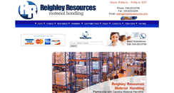 Desktop Screenshot of materialhandling-products.com